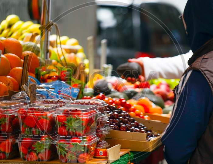 Stalls Selling Fruit