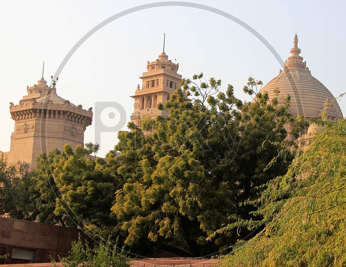Domes Of Umaid Bhavan
