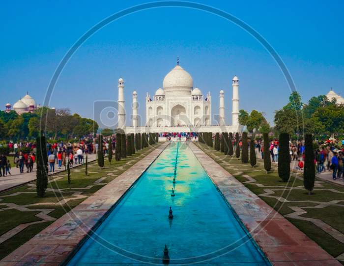 World Heritage Taj Mahal (India, Agra)