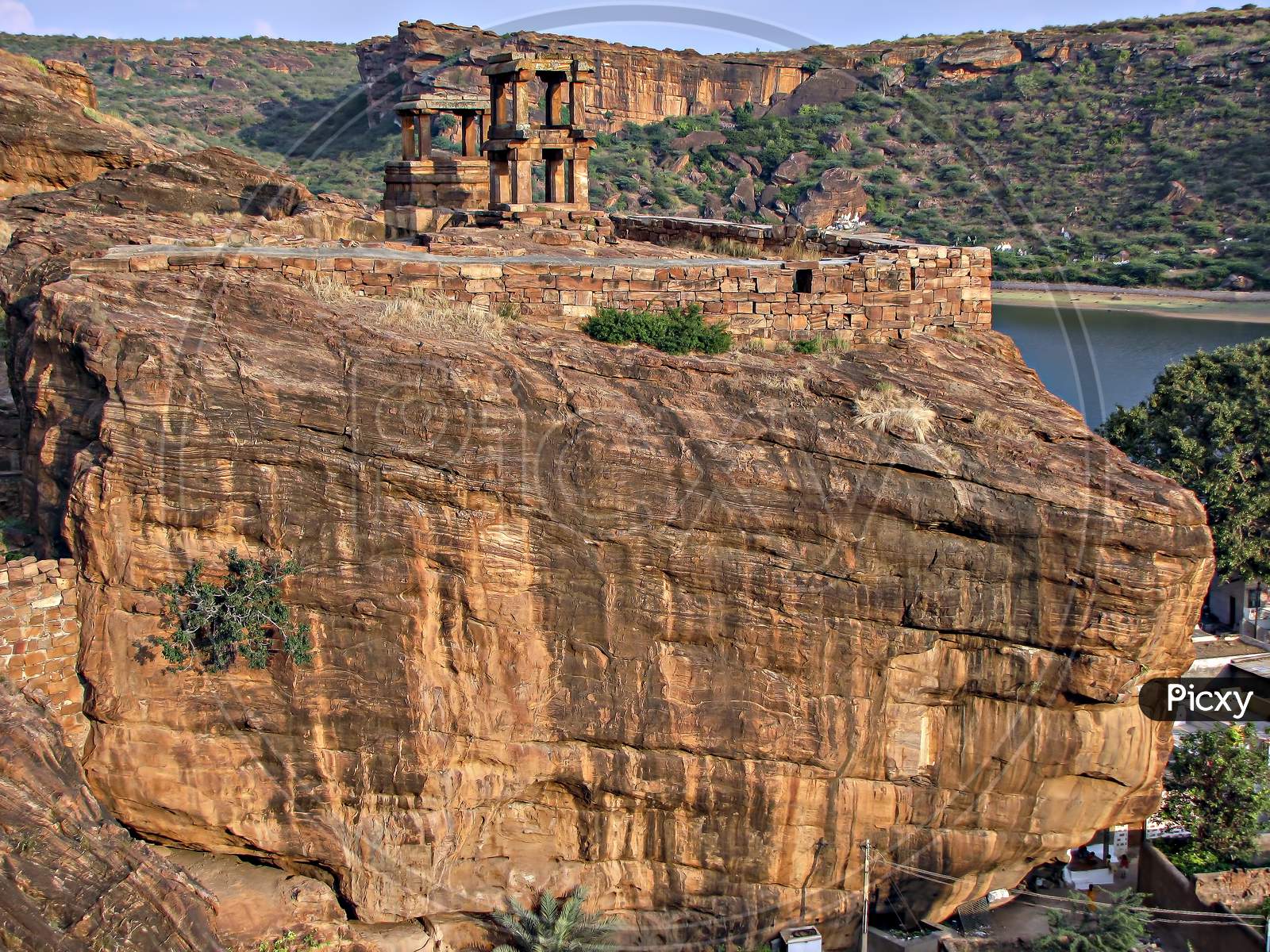 Cave temples, Badami, Karnataka, India – License image – 70452624 ❘ Image  Professionals