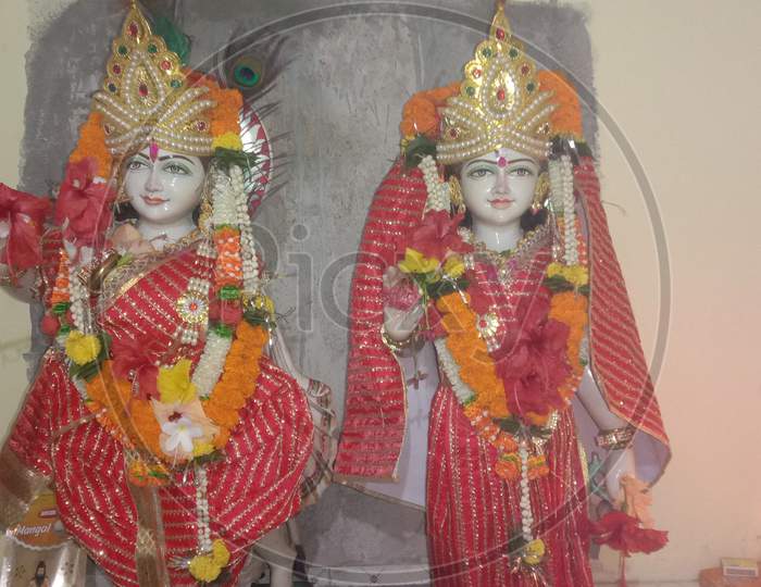 Radha Krishna Hindu god
