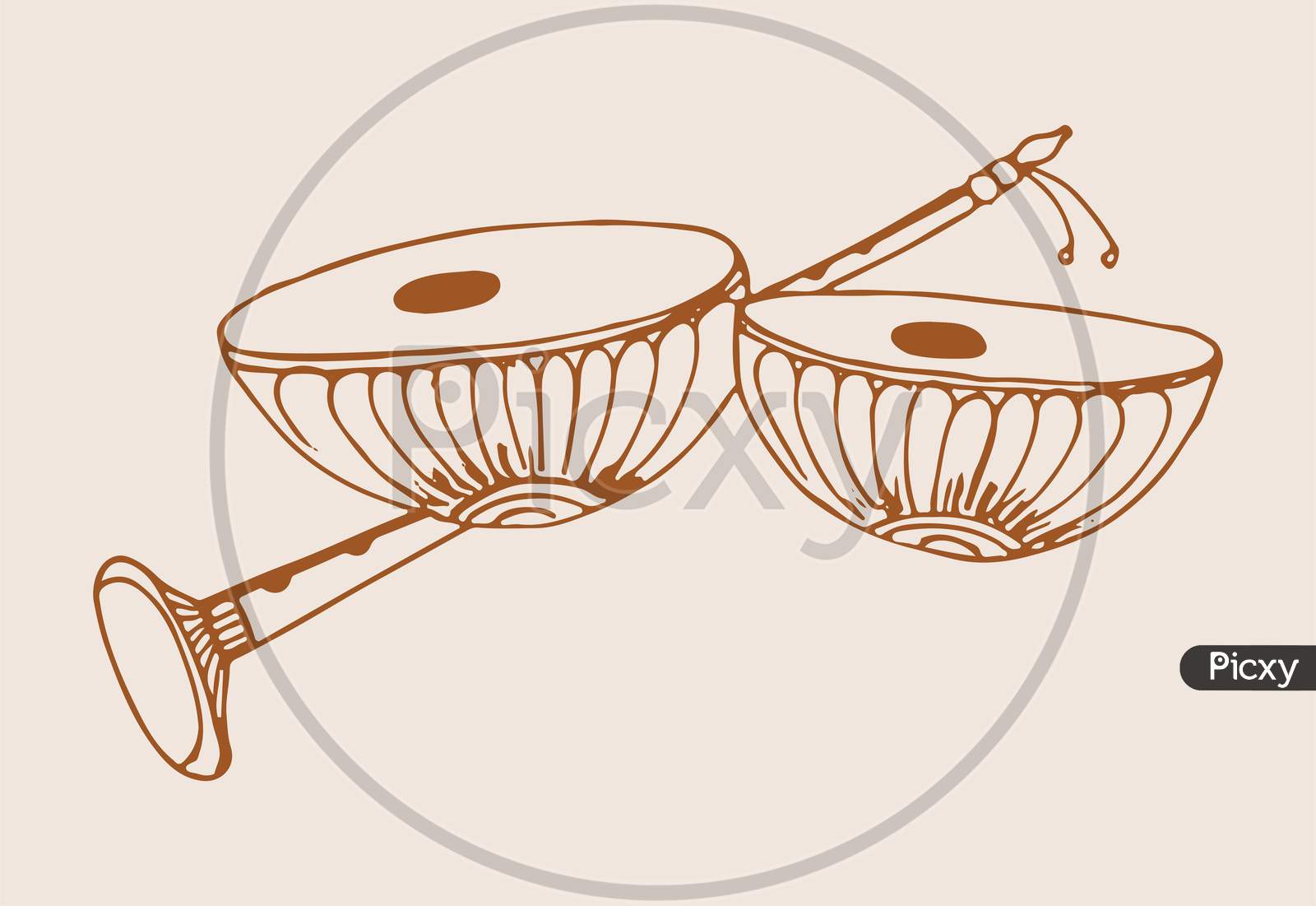 Musical Instruments Line Drawing Vector Images (over 5,900)