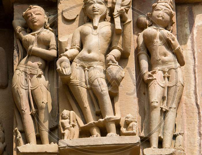 Wall Sculpture Details, Khajuraho
