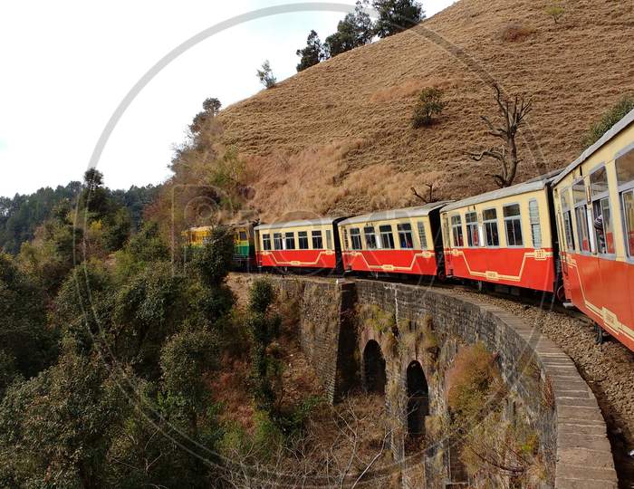 Shimla toy train track