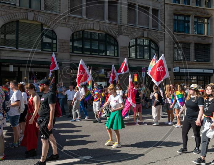 Image Of Zurich Switzerland September 4 2021 People At The Gay Pride   32058825e7fc722dc3df8ee0f932de5a 