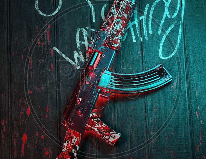 Gun Wallpaper 8K Full HD