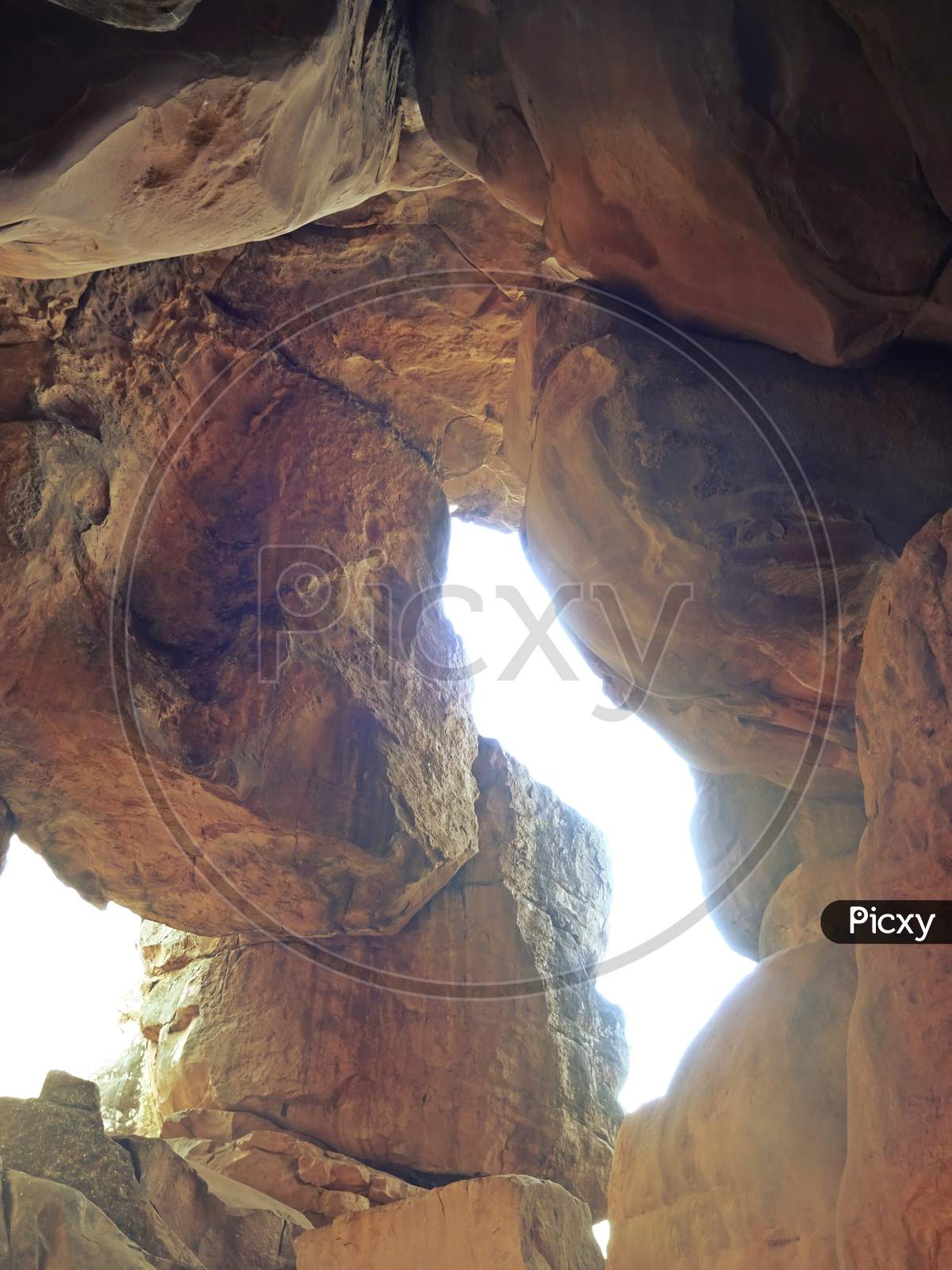 India Madhya Pradesh World Heritage Site Bhimbetka Rock Shelters N High-Res  Stock Photo - Getty Images