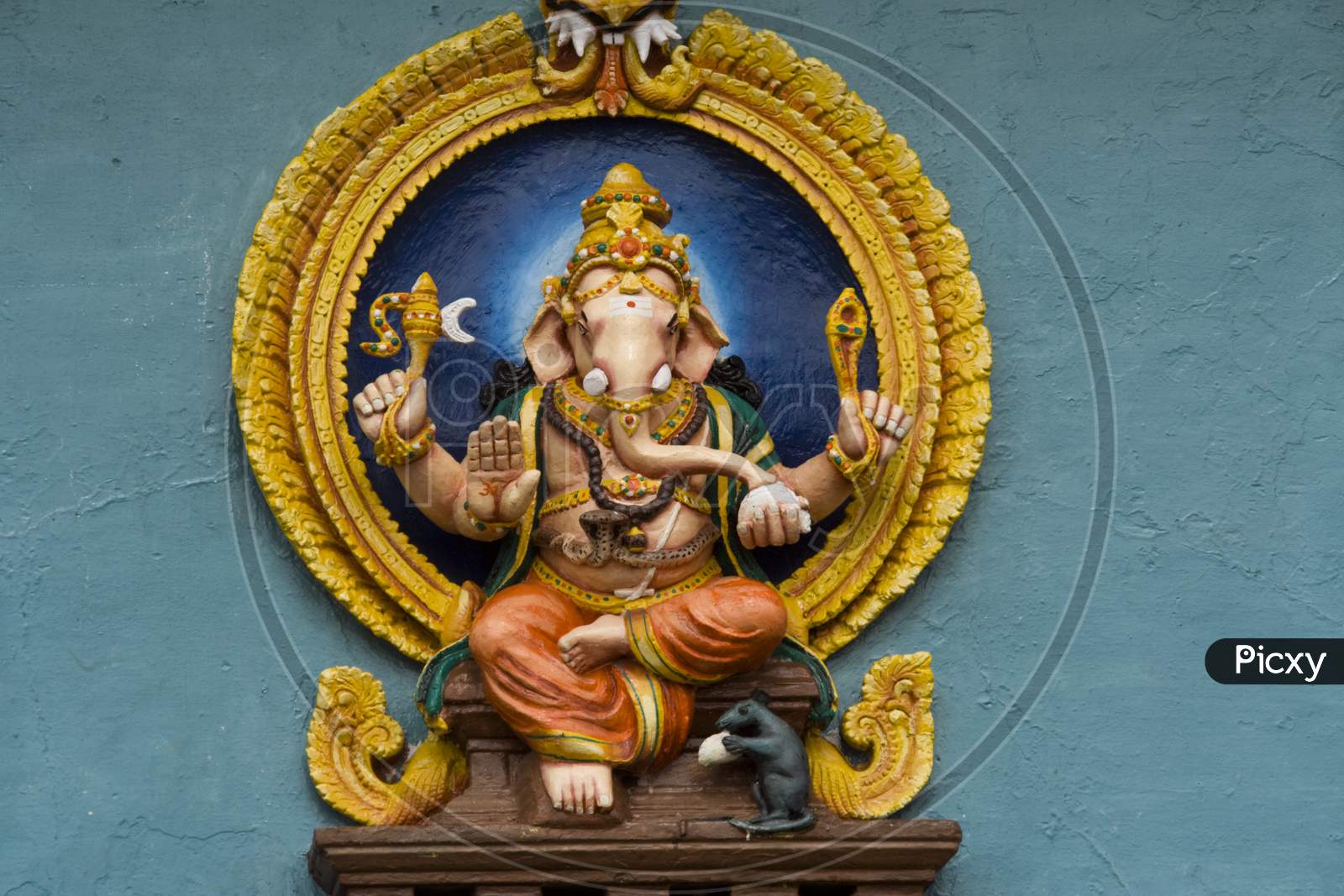 Sitting Lord Ganesha