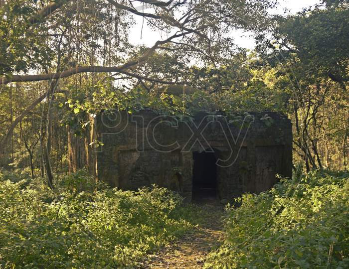 ruin of kangra fort, himachal pradesh