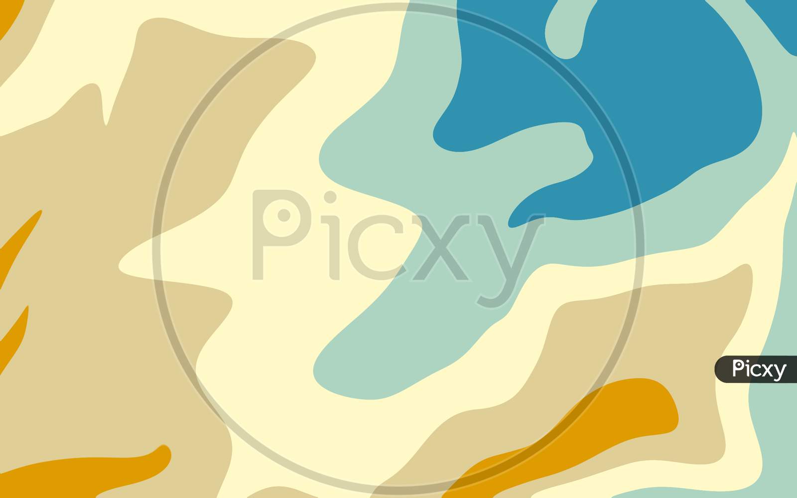 Image of vivid gradient melt background for presentation web banner