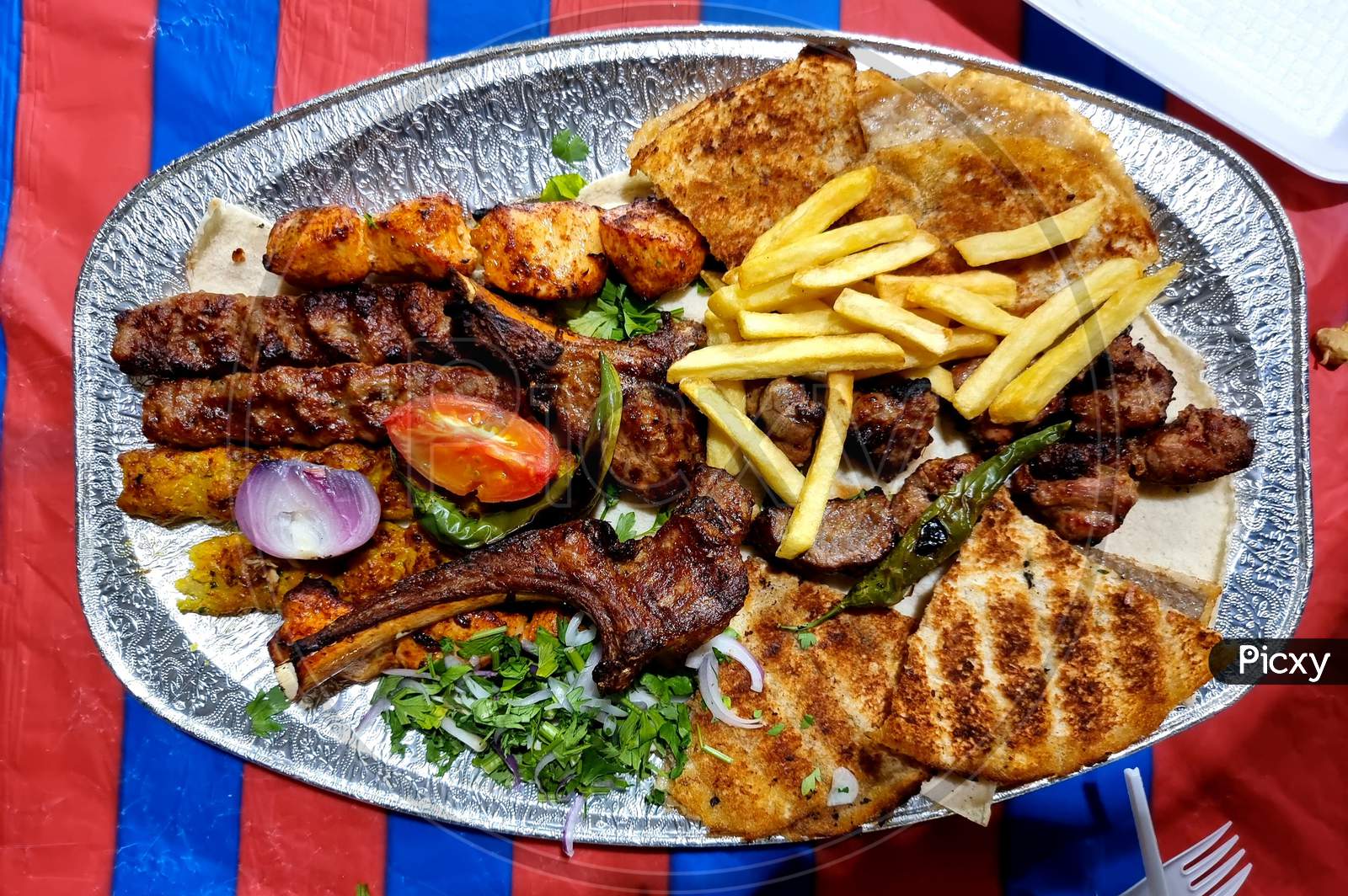 Arabic Mixed Grilled meat