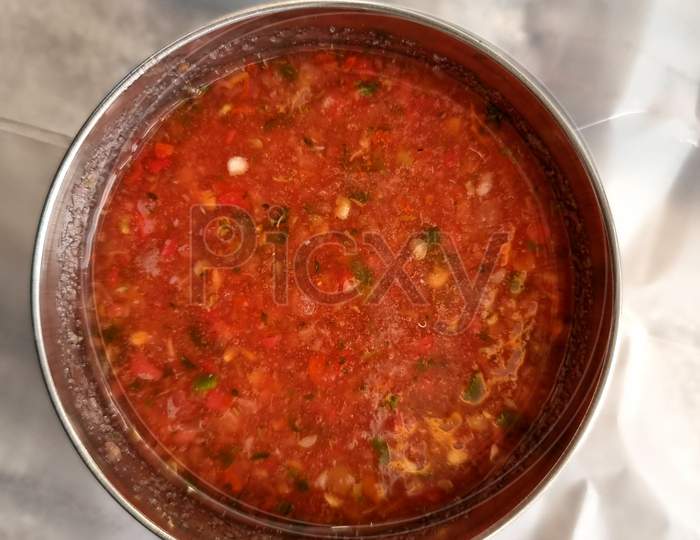 Tomato chutney for Mandi Dish