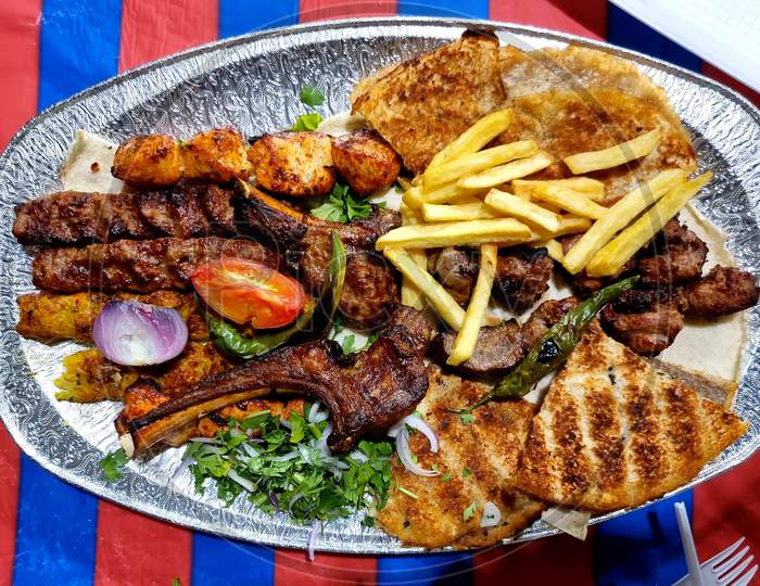 Arabic Mixed Grilled meat