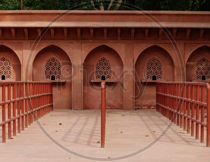 Ticket Counter Room Red Fort (Lal Qila) Delhi - World Heritage Site. Delhi, India