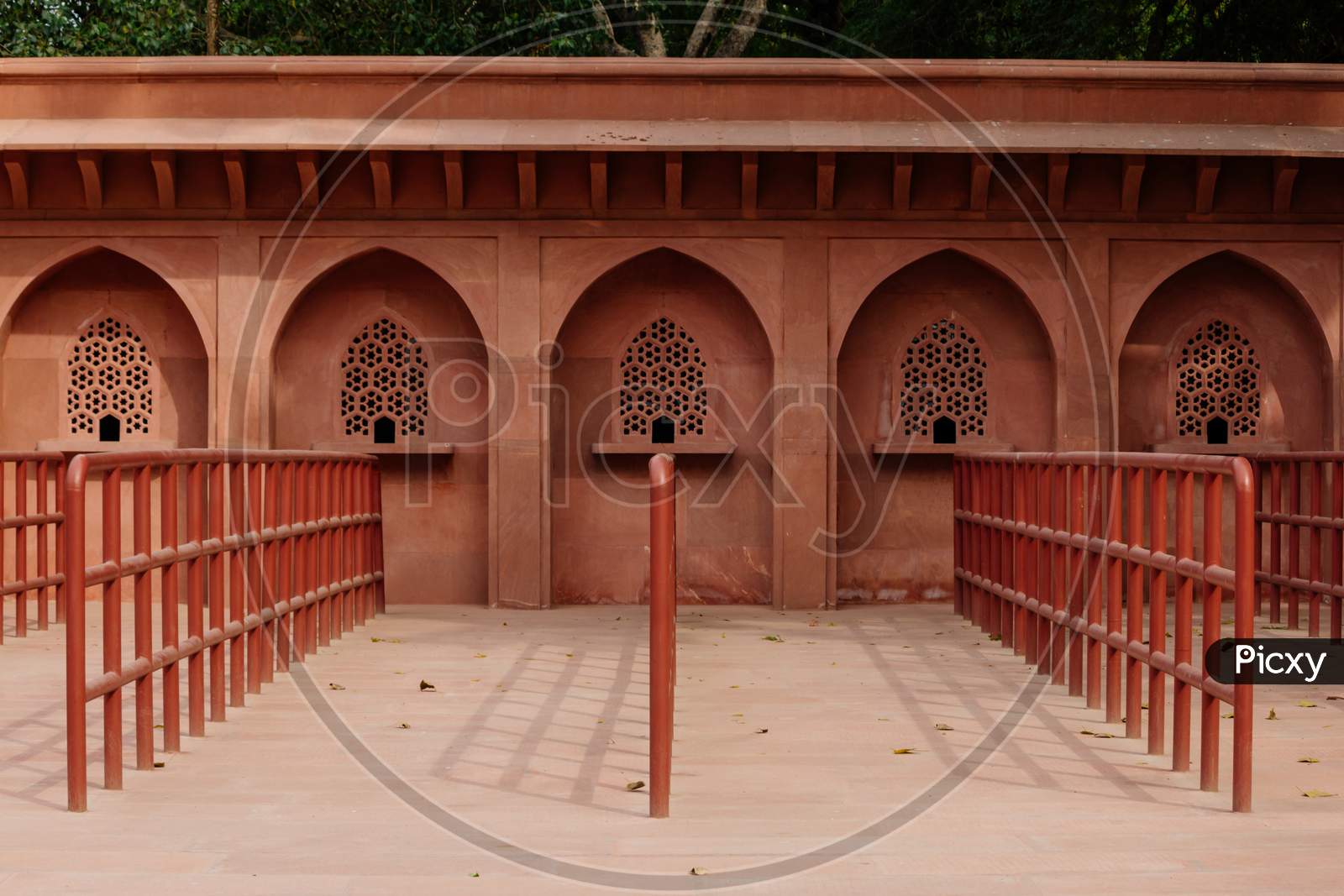 Ticket Counter Room Red Fort (Lal Qila) Delhi - World Heritage Site. Delhi, India
