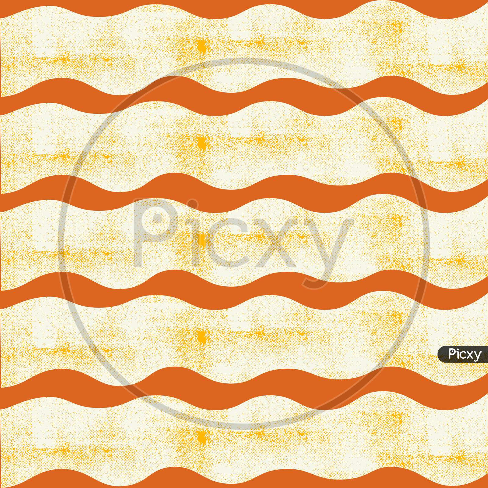 Abstracts wave isolated pattern gold colour. Use for textile and ornaments and also use for Indian saree design.