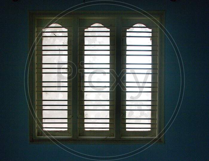 Window Frame Inside Room
