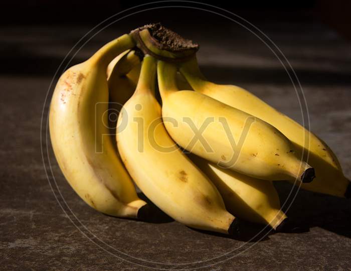 Bunch Of Ripe Plantains