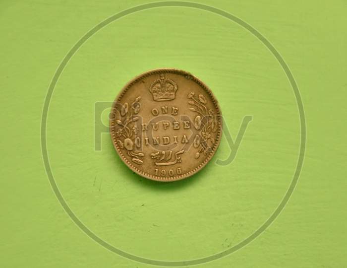 Old One 1Rupee India 1906
