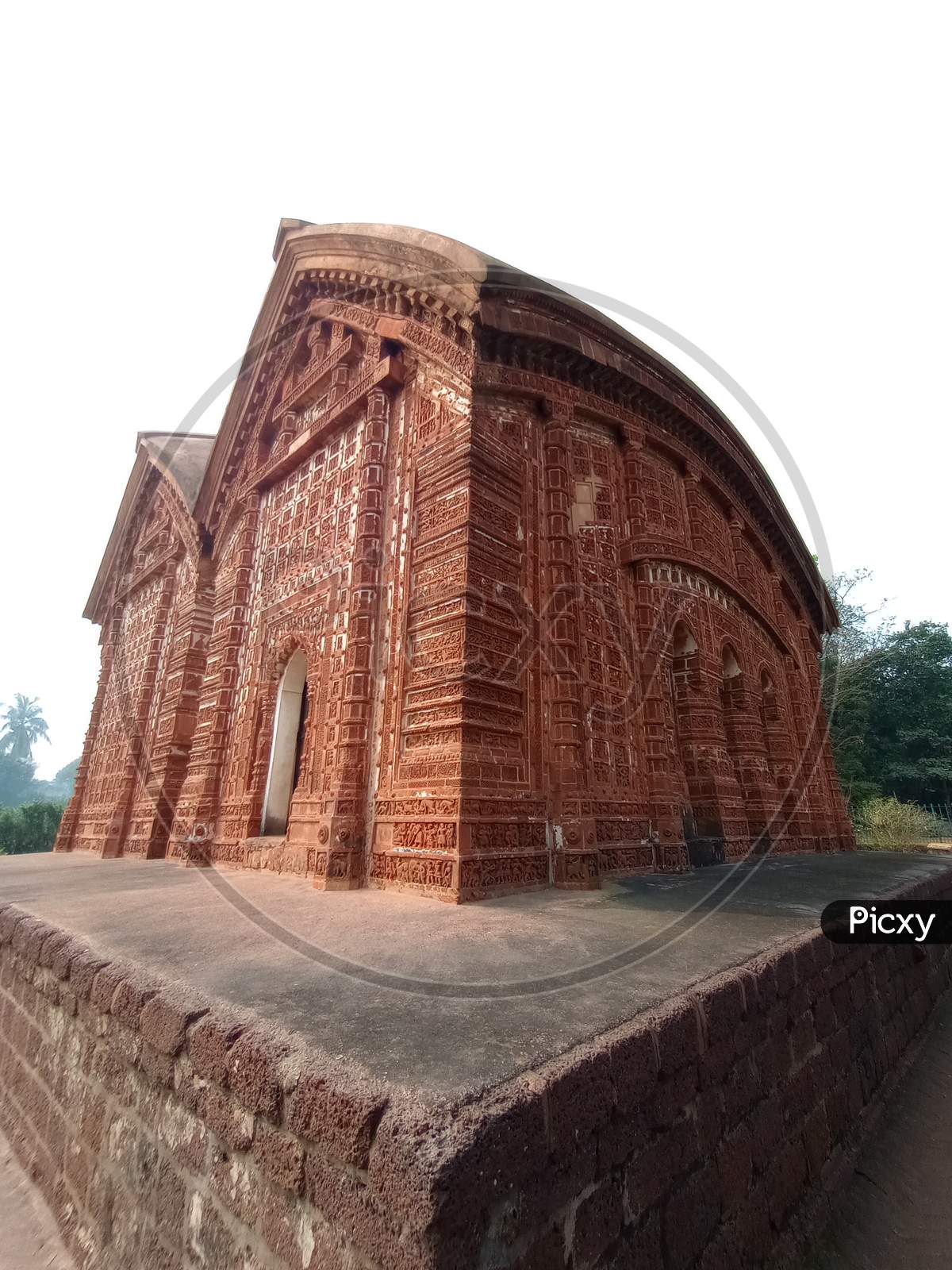 Terracotta temple at Bishnupur