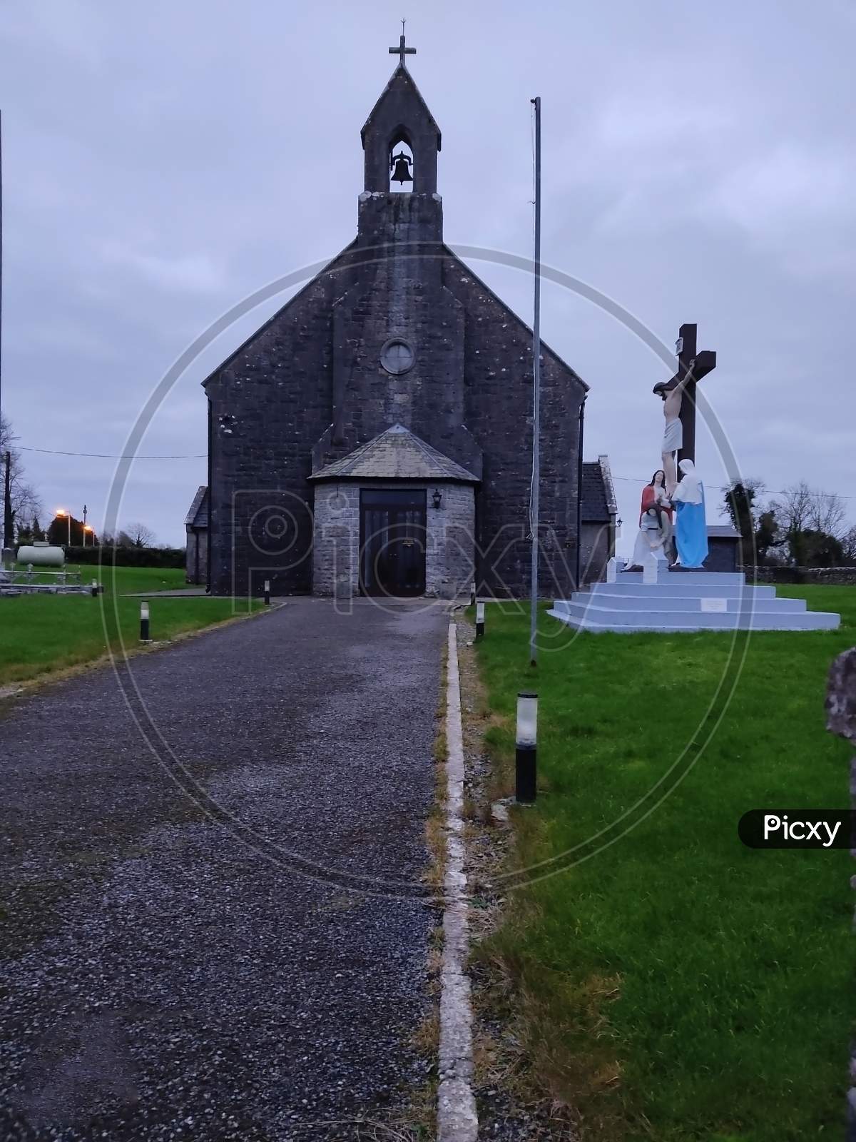 Roscommon Ireland January 23 2022 A Church In Ireland
