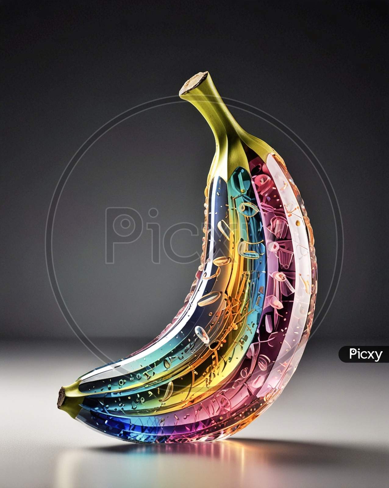 Image of Rainbow Crystal Banana-ZX859325-Picxy