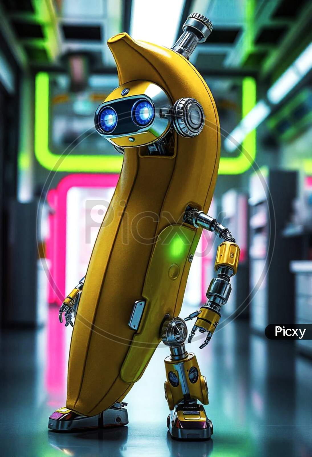 Image of Banana Bot-JK334602-Picxy