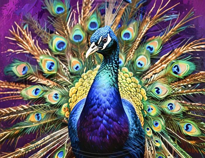 ★QUMAPON ROUGE+QUMAPON PEACOCK The glorious green Java “Pavo Muticus” peacock is