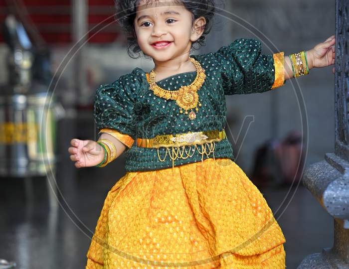 Baby Girl in Indian Tradition