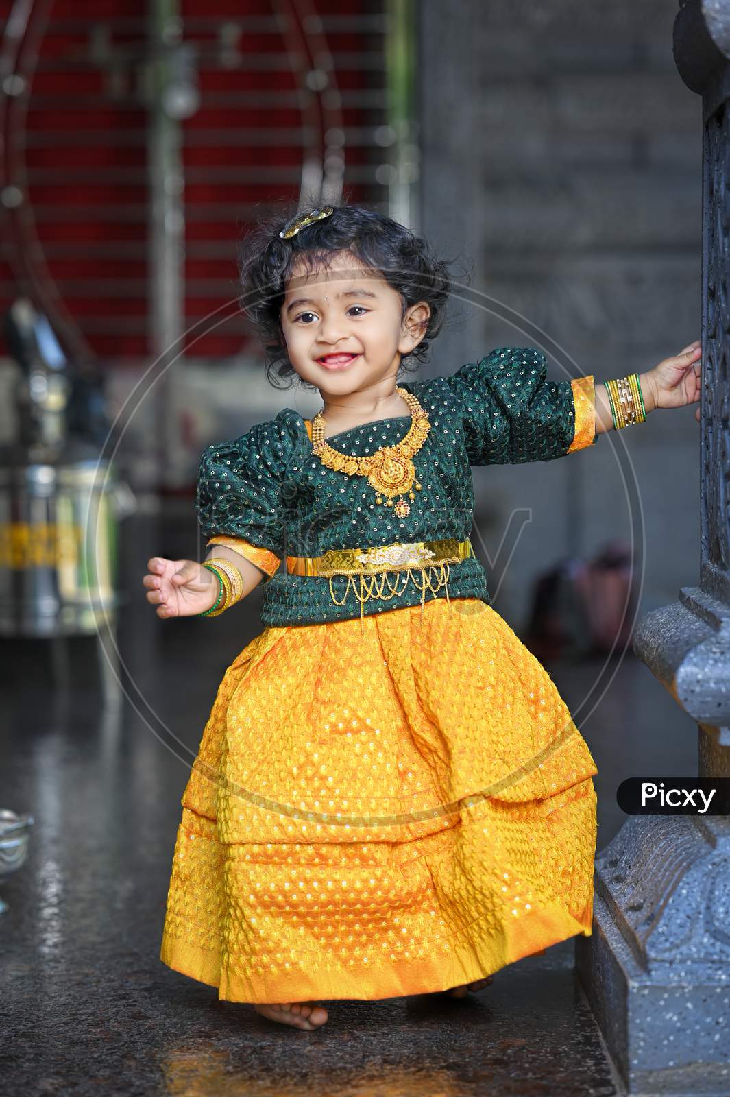 Baby Girl in Indian Tradition